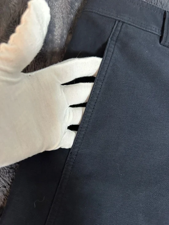 Uniqlo Women’s Jersey Barrel Leg Pants in Navy, Size XL - Picture 6 of 12